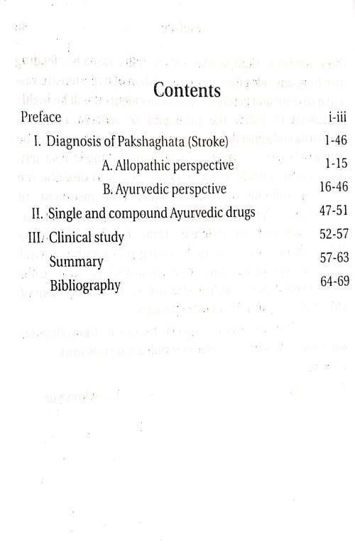 Ayurvedic Management of Stroke (Hemiplegia)